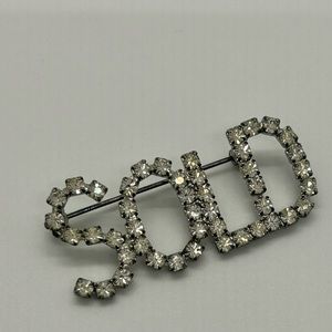 Vintage 1980's "SOLD" Pin